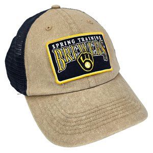 Milwaukee Brewers Hat '47 Trucker Snapback Cap Spring Training MLB Baseball OSFA